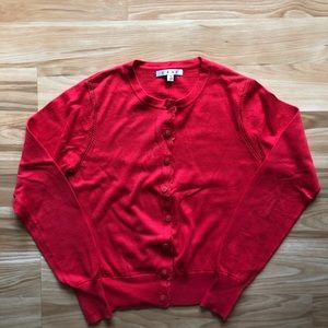 Cabi Cardigan Poppy Red Style 297